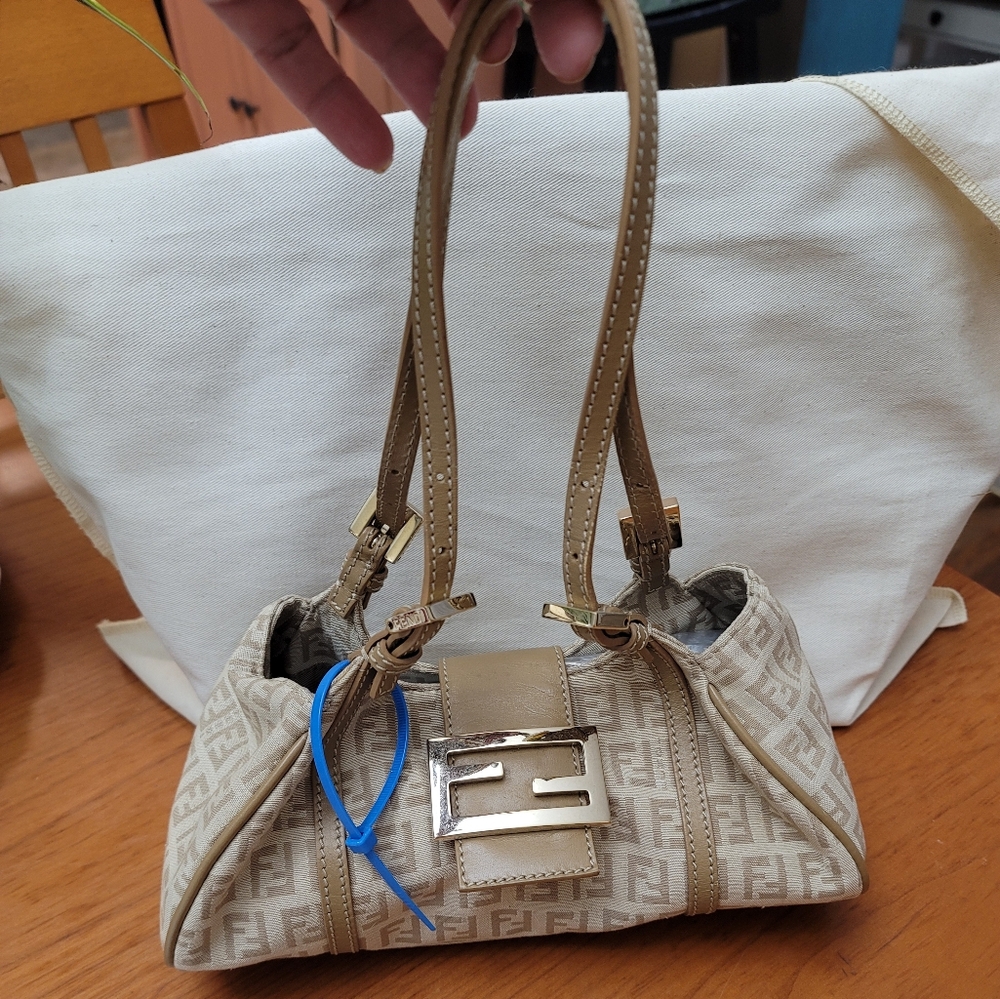 Fendi Beige and Tan Women's Bag